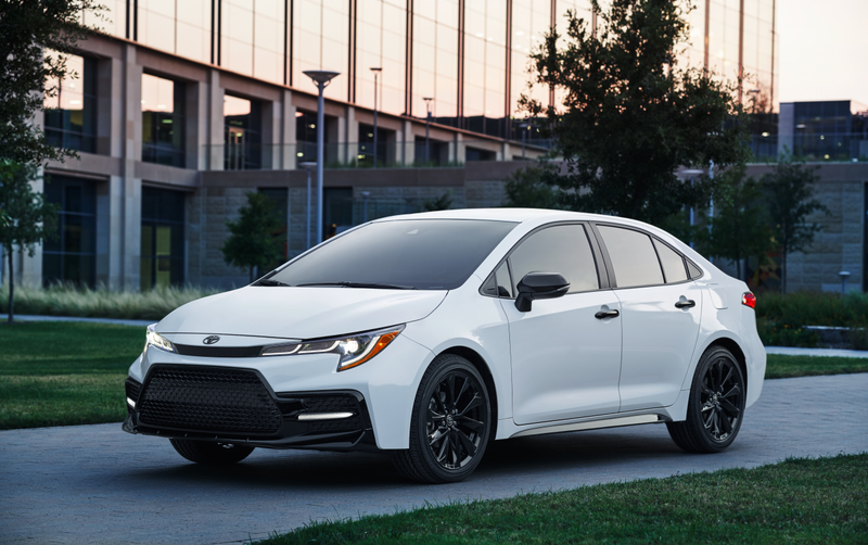 Illustration for article titled News Of The Ruling Class Out Of Pebble Beach Be Damned! Behold The 2020 Toyota Corolla Nightshade Edition, The Car Of The People